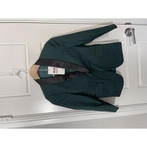 Boys Suits for Kids Size 8 Forest Green Shawl Lapel 2 Pieces K80